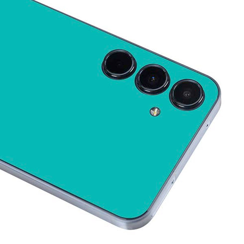 Aqua Blue Galaxy A55 5G Skin